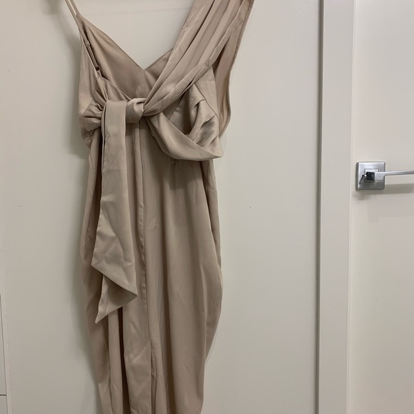 SOLD - ASOS Design Satin Pencil midi dress - Picture 2 of 4